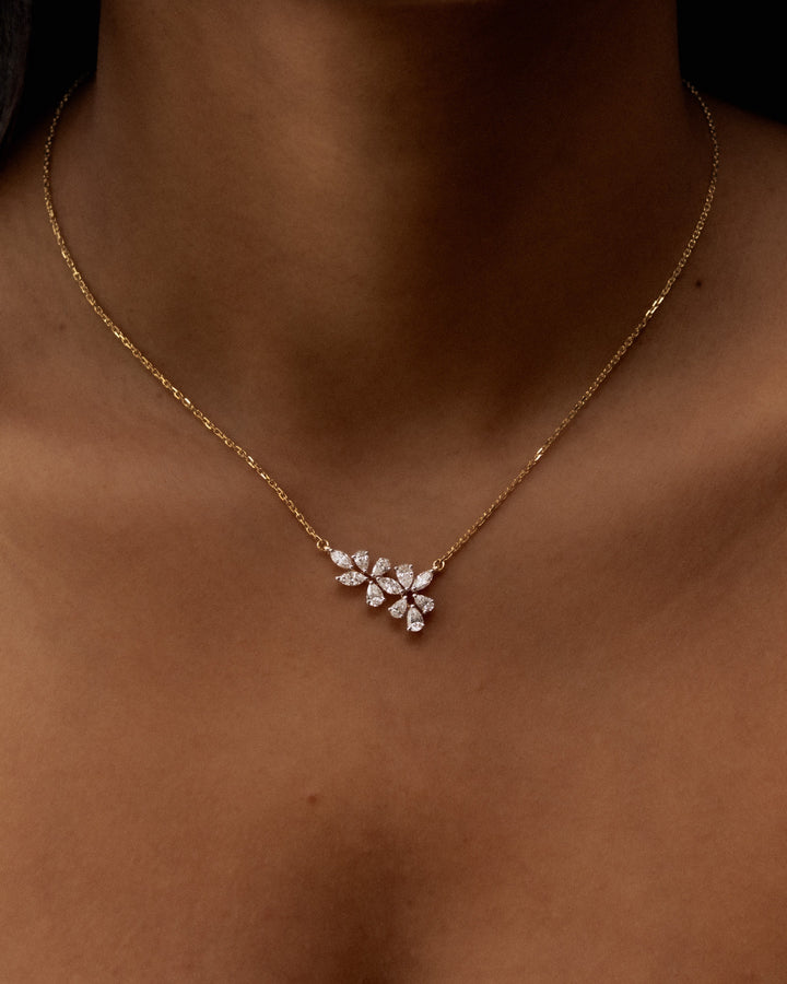 Ambrosia Cluster Necklace