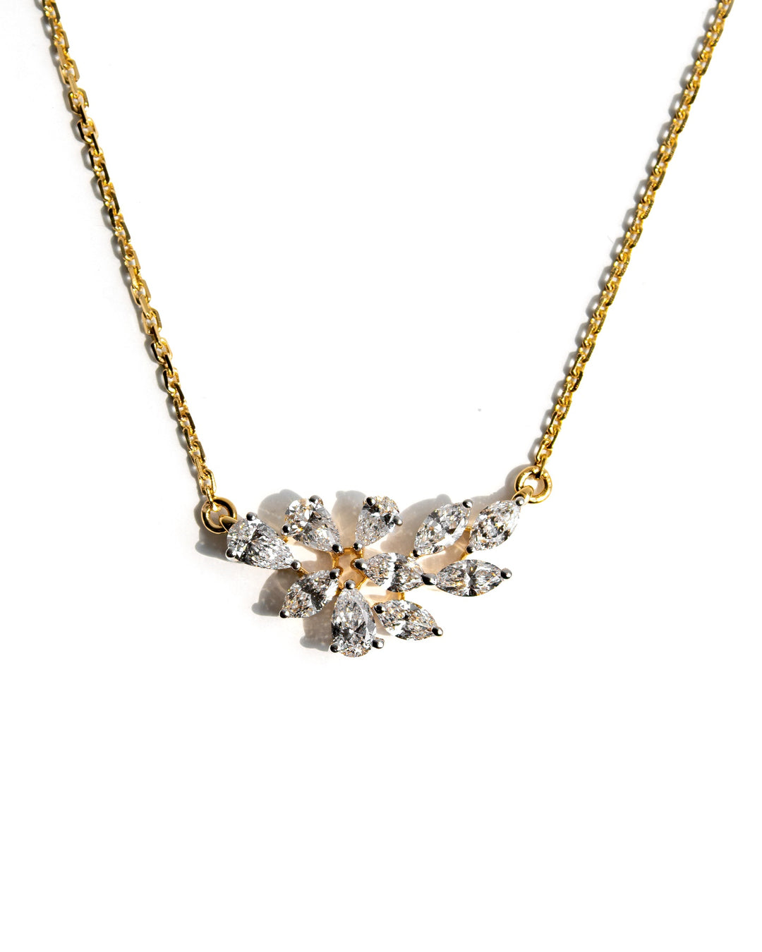 Hyacinth Cluster Necklace