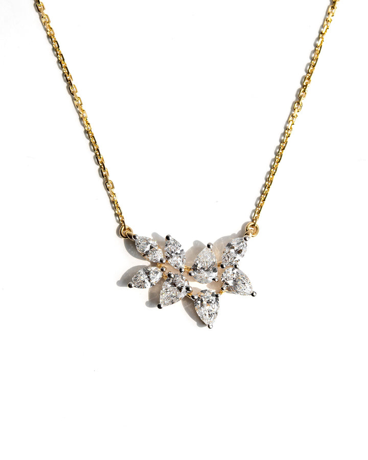 Amaryllis Cluster Necklace